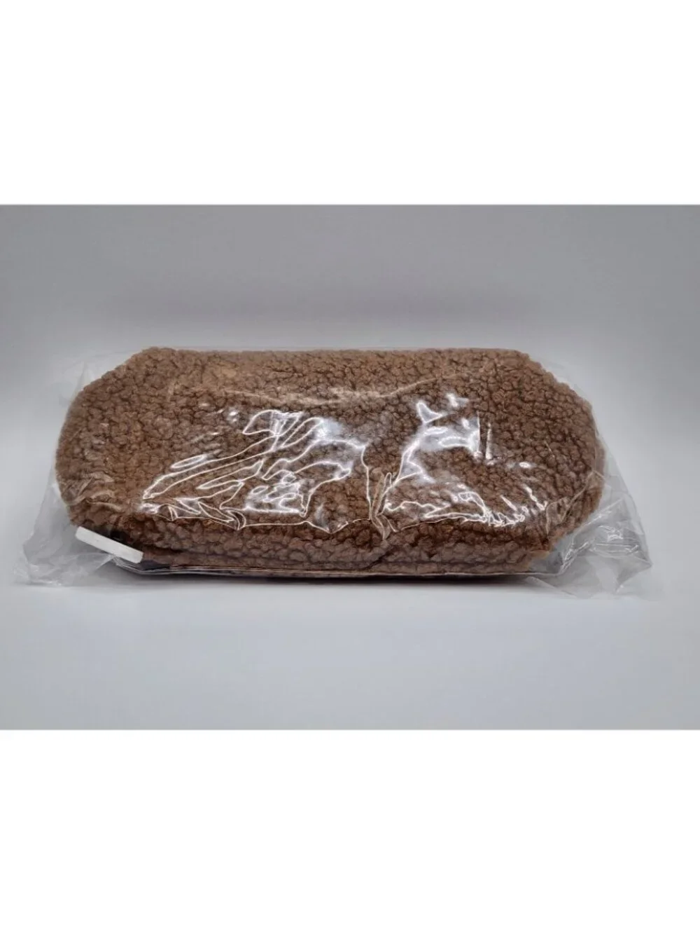 Summer Fridays Mini Cloud Pouch Bag Iced Coffee Brown New